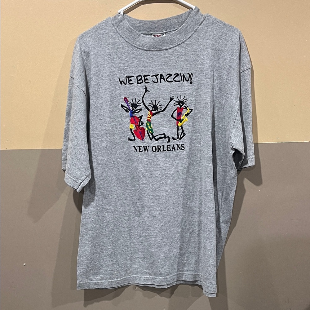 Vintage TSC West “We Be Jazzin! New Orleans” Graphic Tee